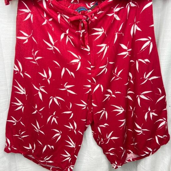 Vintage Shaver Lake Red Summer Outfit (L) - Picture 5 of 7